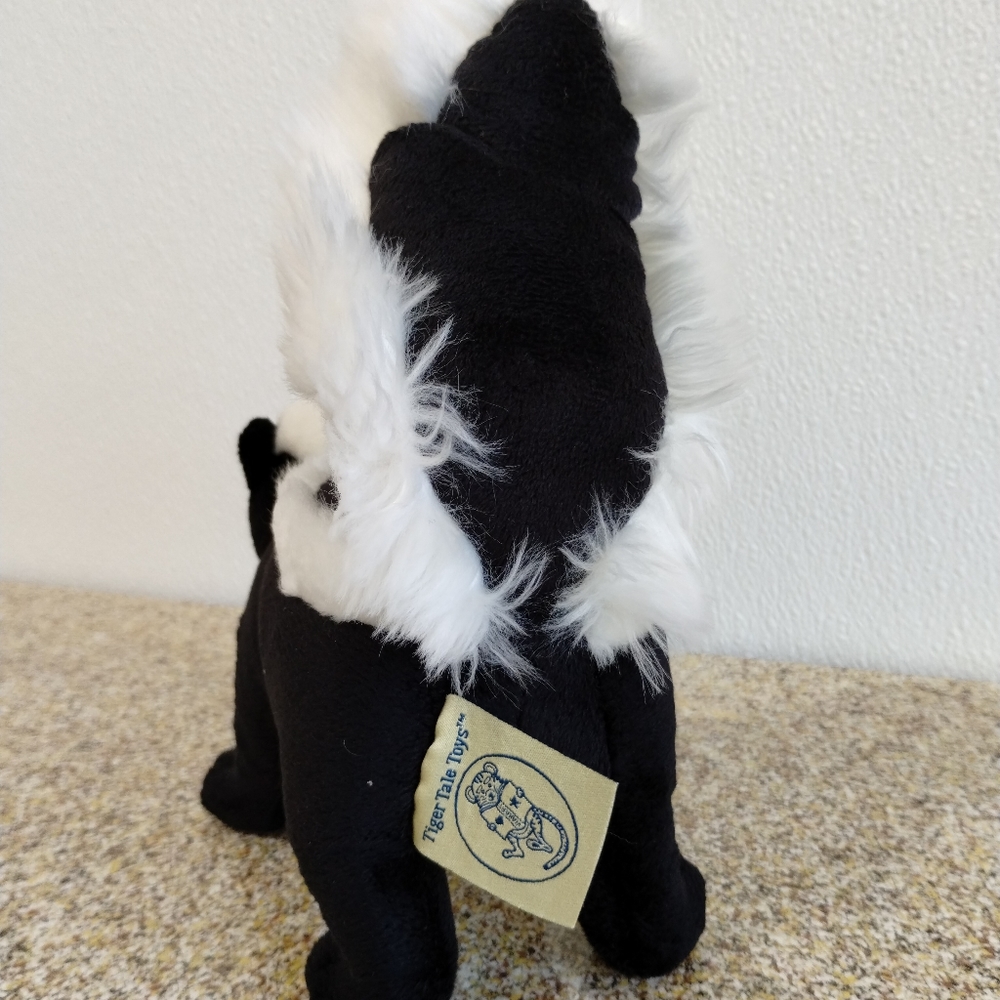 ✓Tiger Tale Toys Skunk skunky black and white Plush standing realistic - Picture 6 of 9